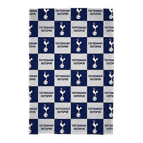 Tottenham Hotspur FC Polyester Checkered Fleece Blanket