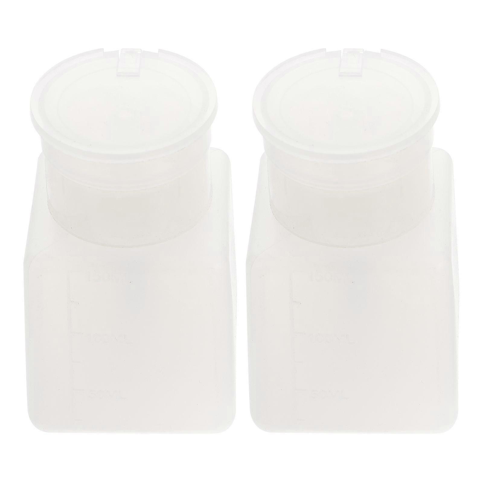 Bottle Dispenser Anti-Static Non-Volatile White 9X5.3cm 2Pcs