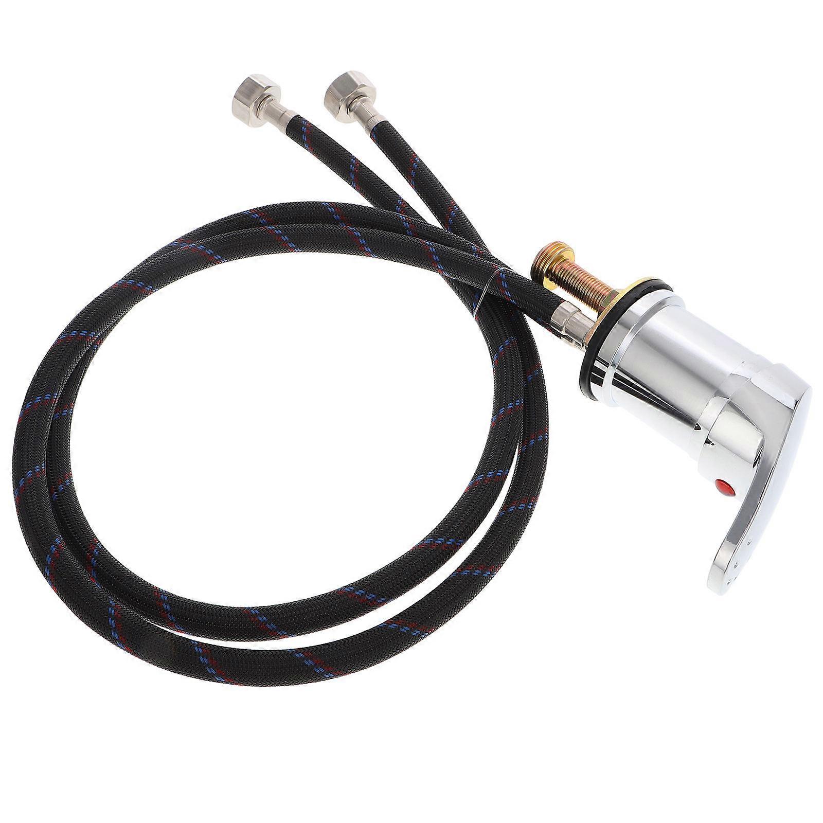 Sink Shower Head Attachment Hot Cold Mixing Valve for Salon Use