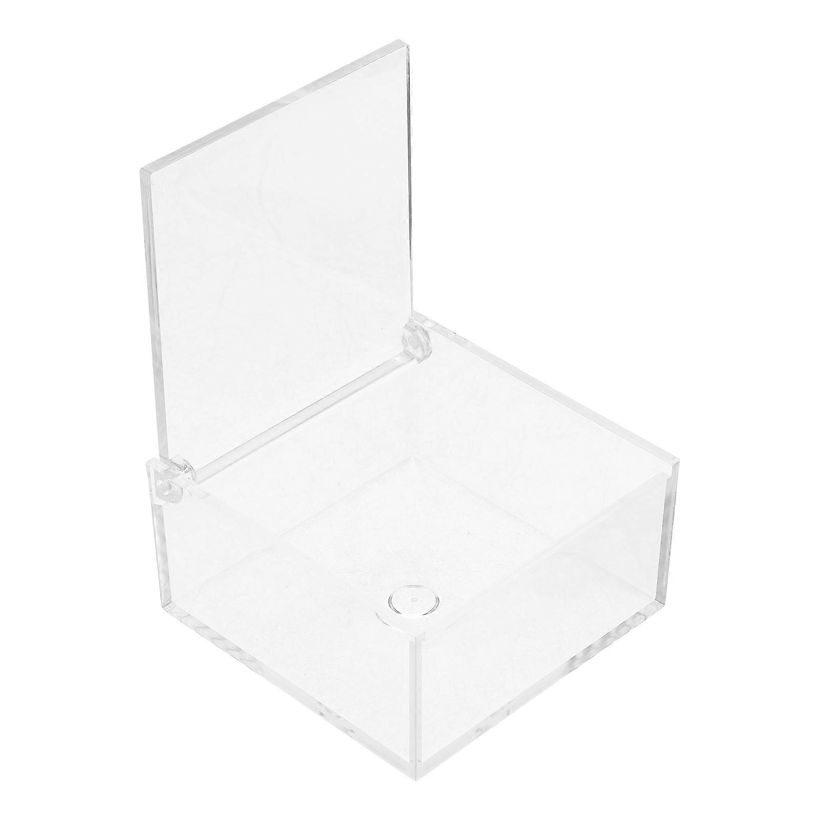 Transparent Acrylic Display Box for Display with Lid Home Or Office Use