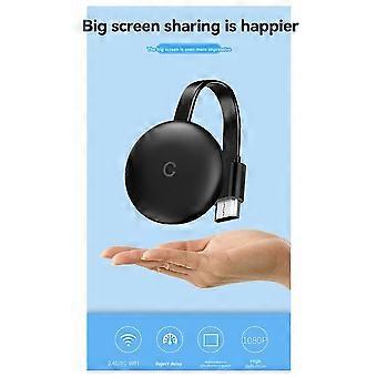 Wireless HDMI-Compatible Adapter, 2.4/5 GHz Wireless HDMI Transmitter and Receiver 1080P WiFi Display Dongle Supports