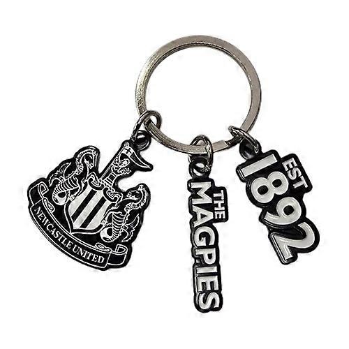 Newcastle United FC Charm Keyring