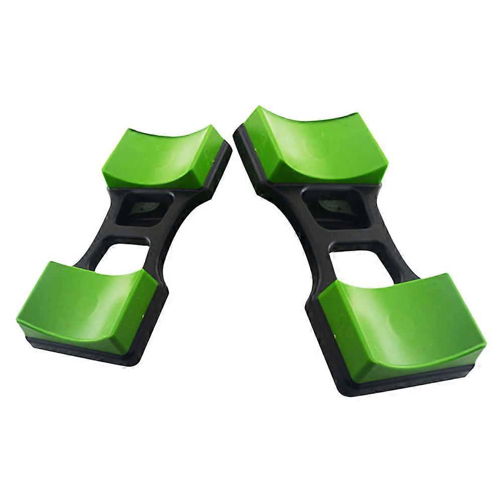 Plastic Dumbbell Rack Stand for Home Gym Storage 2Pcs with Stable Base Pads