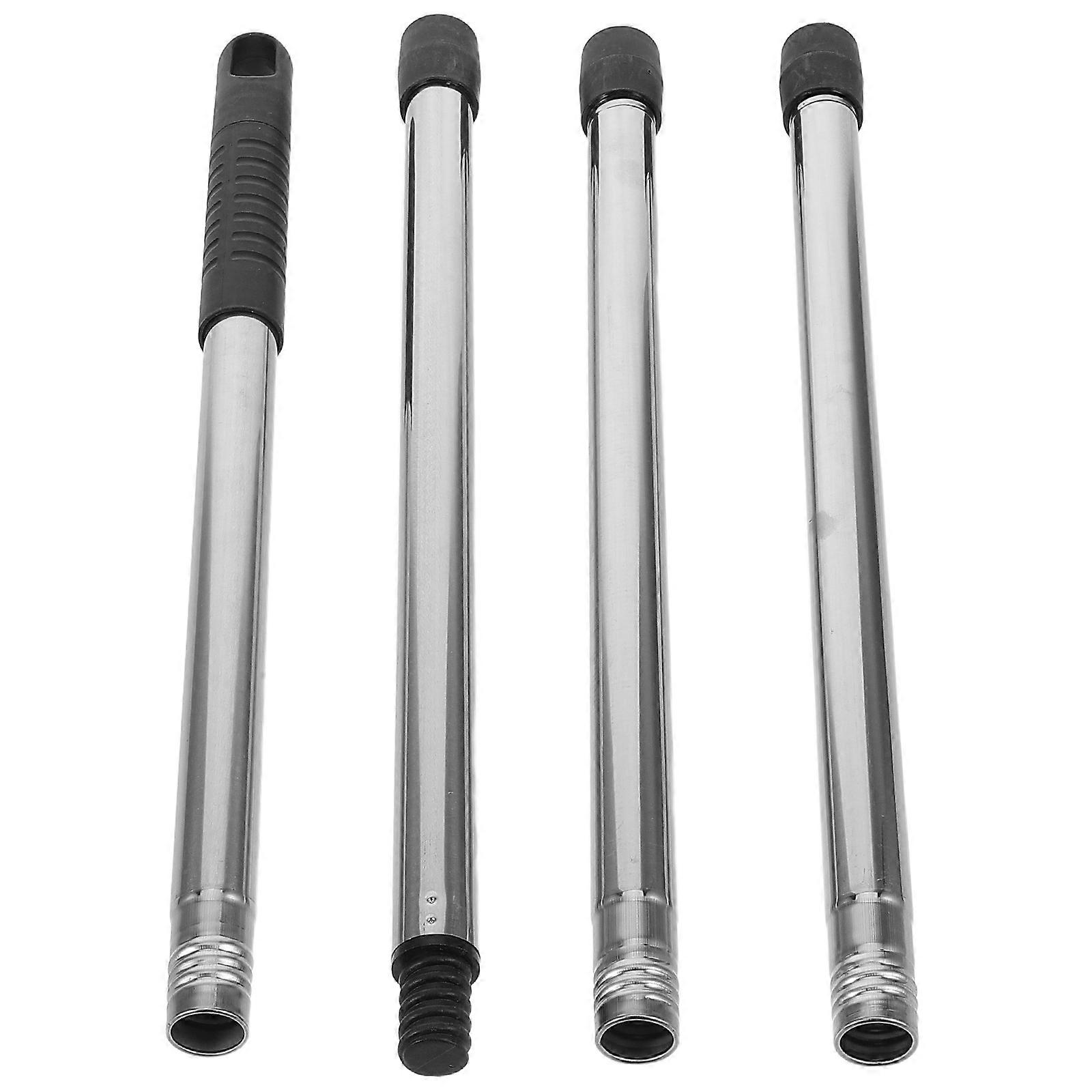 Heavy Duty Gutter Cleaner for Home Efficiently Removes Leaves and Debris with Telescopic Aluminum Alloy Pole Silver