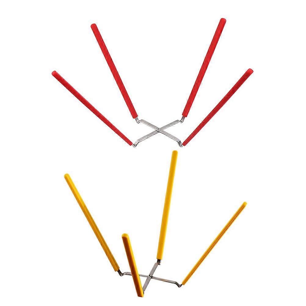 Egg Cake Cooling Rack for Cake Cooling 2Pcs Stainless Steel Collapsible Rack