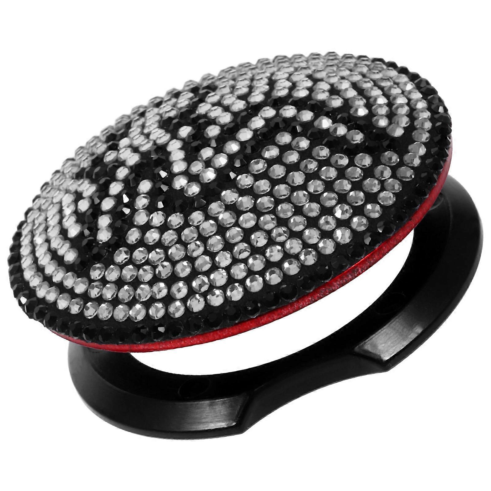 Bling Push to Start Button Cover Car Engine Stop Decoration Cover for Use