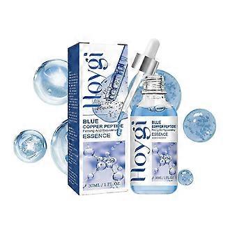 Revitalizing Blue Copper Peptide Firming Serum  Hydrating Anti-Aging Essence for Youthful Skin, Reduces Fine Lines, Boosts Radiance & Skin Elasticity