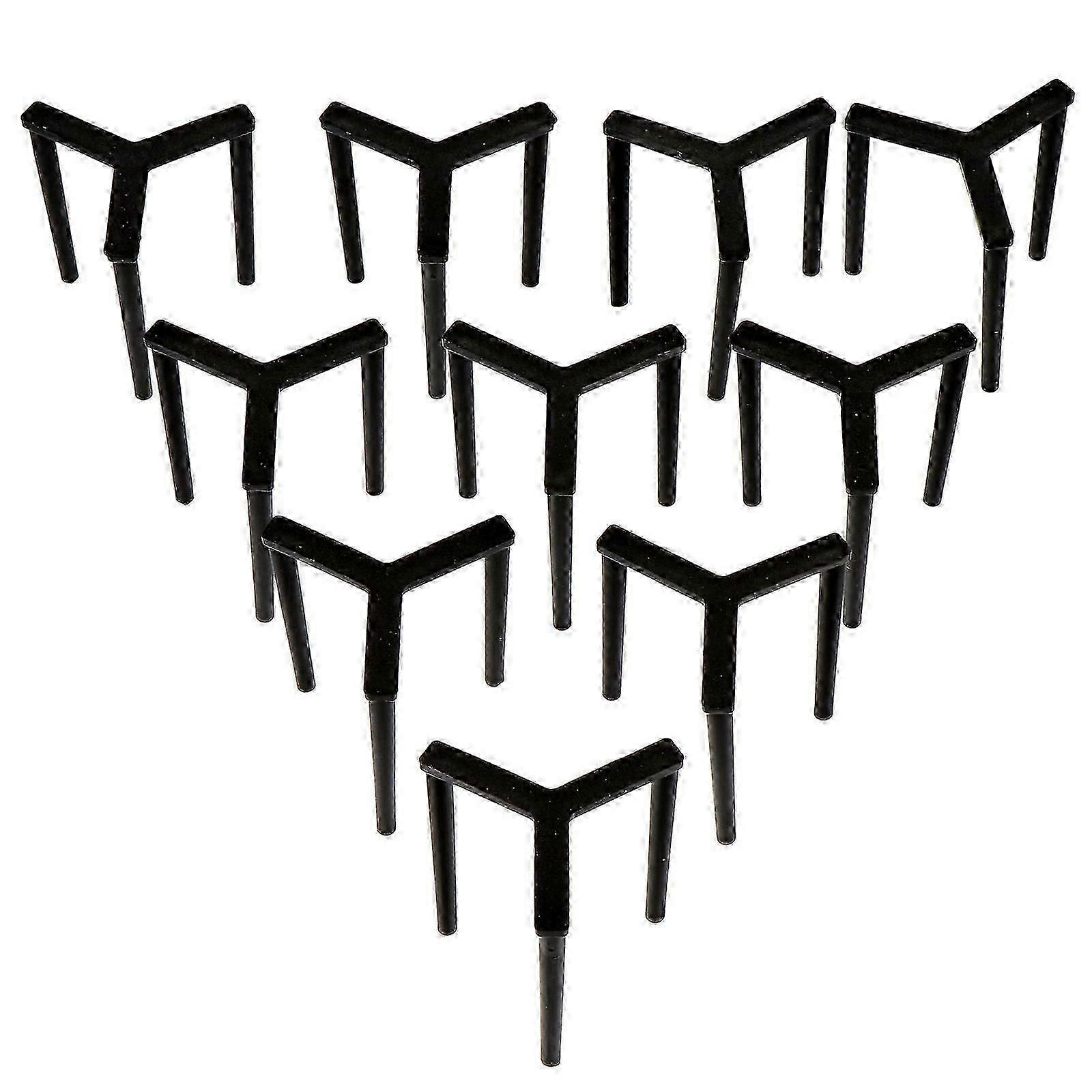 100Pcs Pizza Saver Stand Pizza Packing Tripod Stack Fixing Rack Pizza Holder