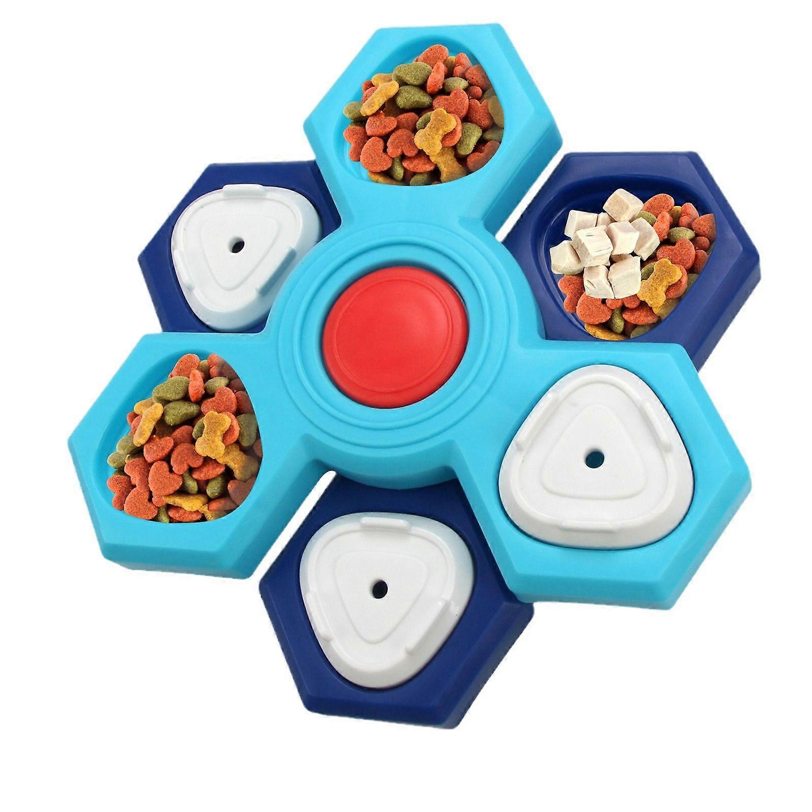 Multi-Layer Rotating Turntable Slow Feeder Training Toy for Dogs