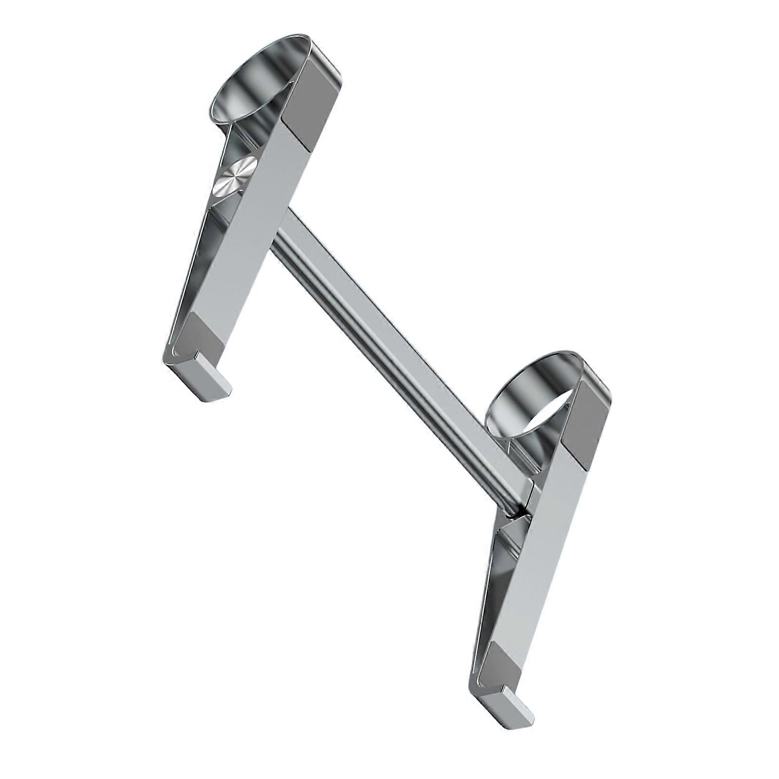 Ergonomic Laptop Stand for Desk Metal Detachable Laptop Stand Portable Laptop Holder Mount Cooling Computer Notebook  grey