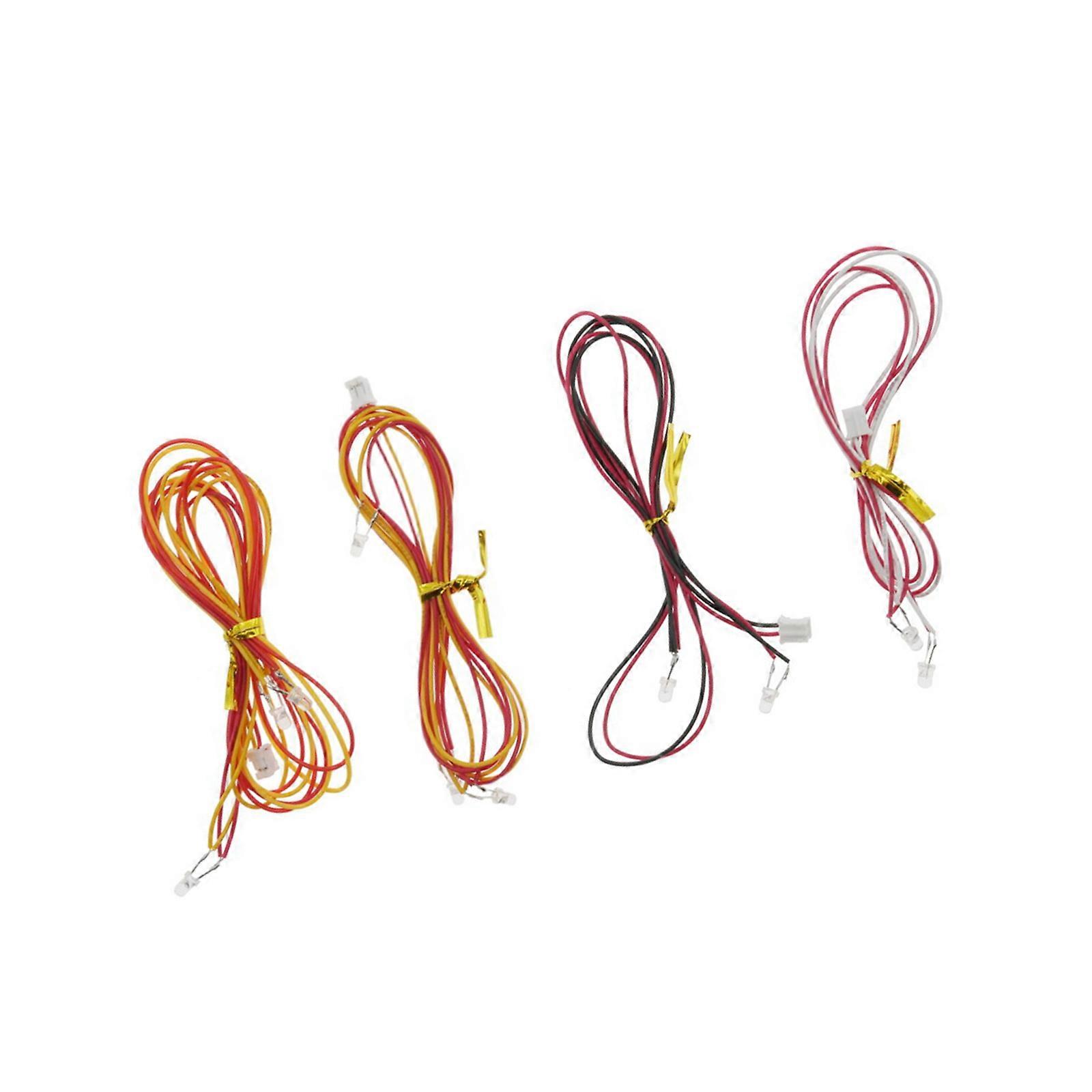 High Efficiency Cooling Light System for Remote Control Car Pickups Suitable for Long Duration Use Multicolor