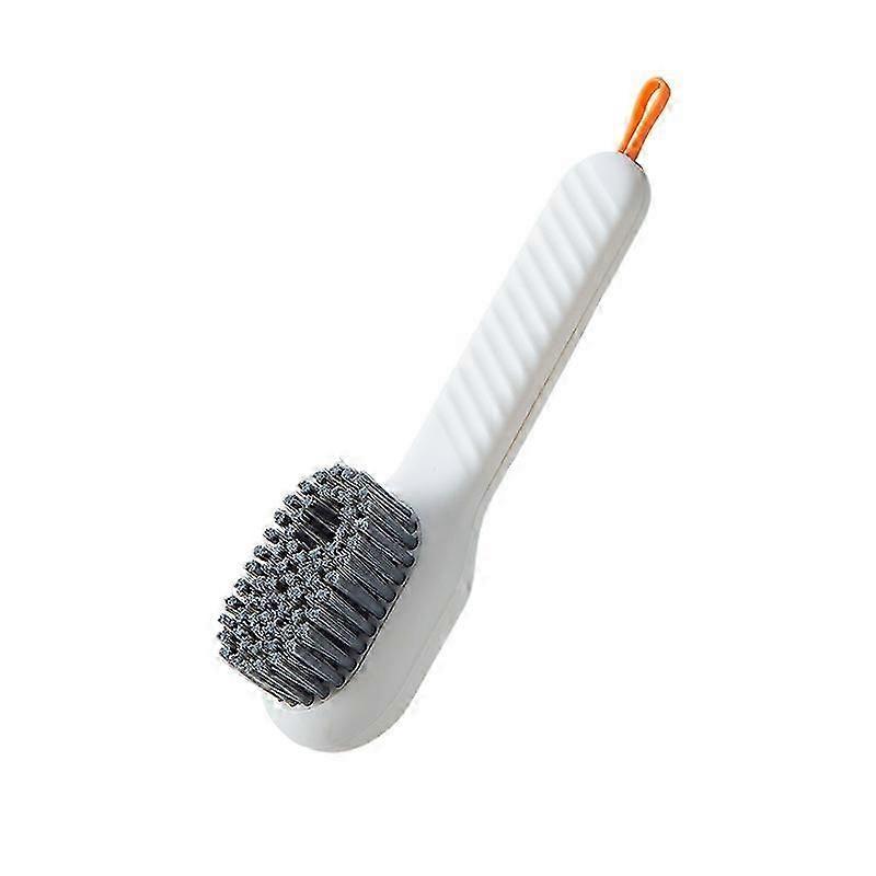 2025 1 Multi-Function Shoe Cleaning Brush with Liquid Dispenser - Gentle