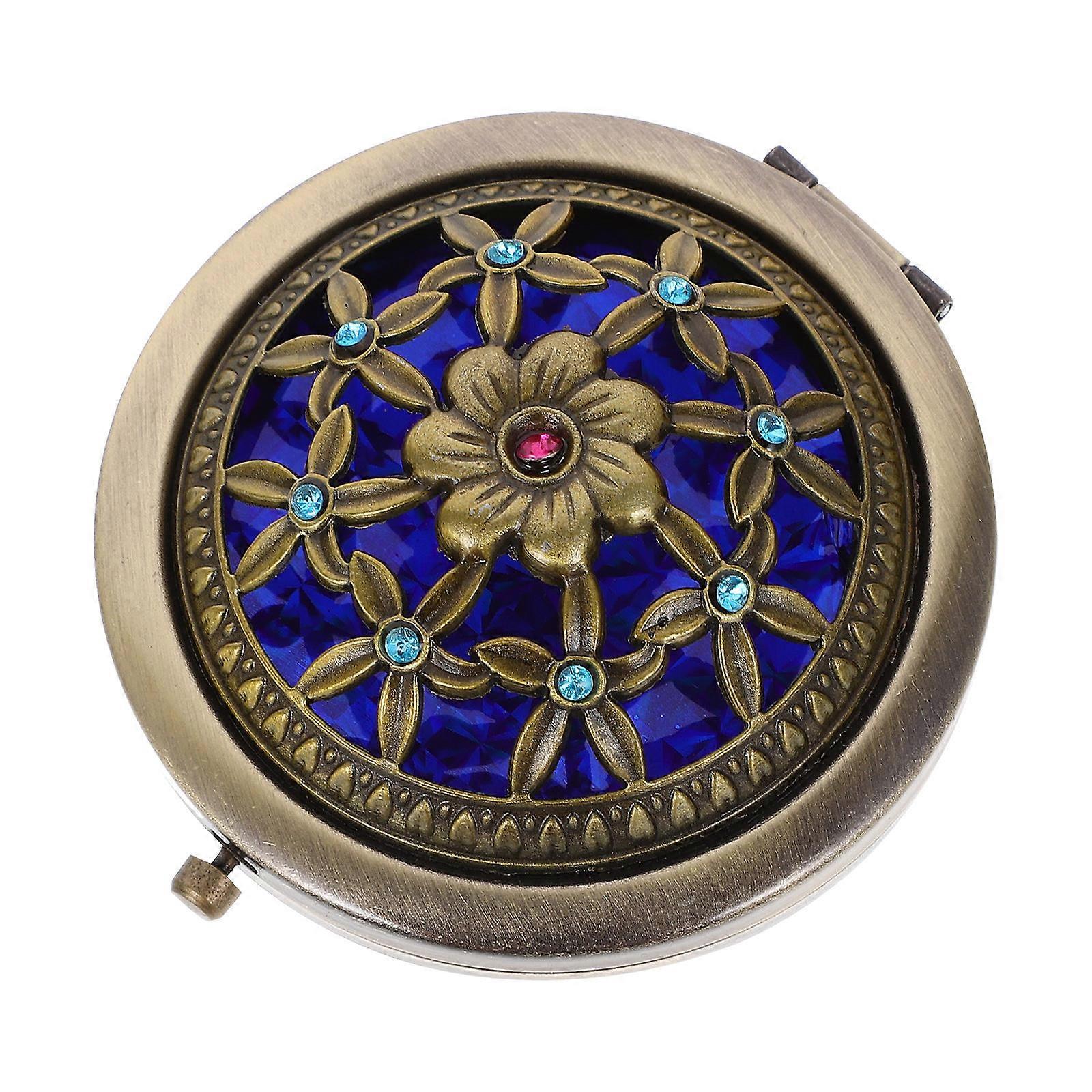 Makeup Mirror Double-Sided Folding Cosmetic Purse Mirror Mini 3Pcs Set