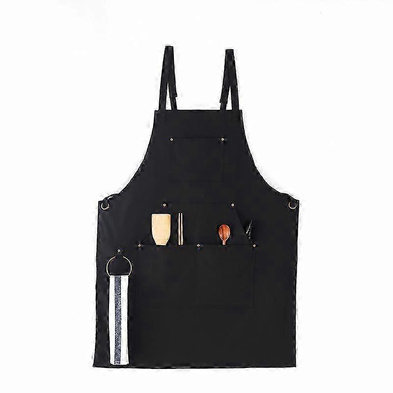 2026 Adjustable Chef Apron with Large Pockets for Cooking and Baking