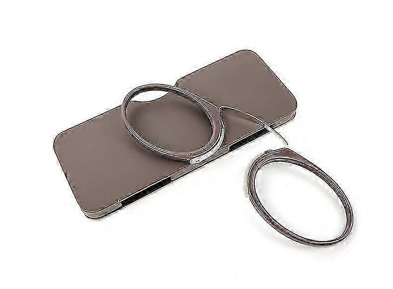 Armless Ultralight Reading Glasses With Universal Pod Case