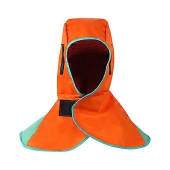 Flame-Retardant Fireproof Dustproof Cape / Hood, Anti-Splash Heat-Resistant compatible with Welders, Protective Gear Against Scalds