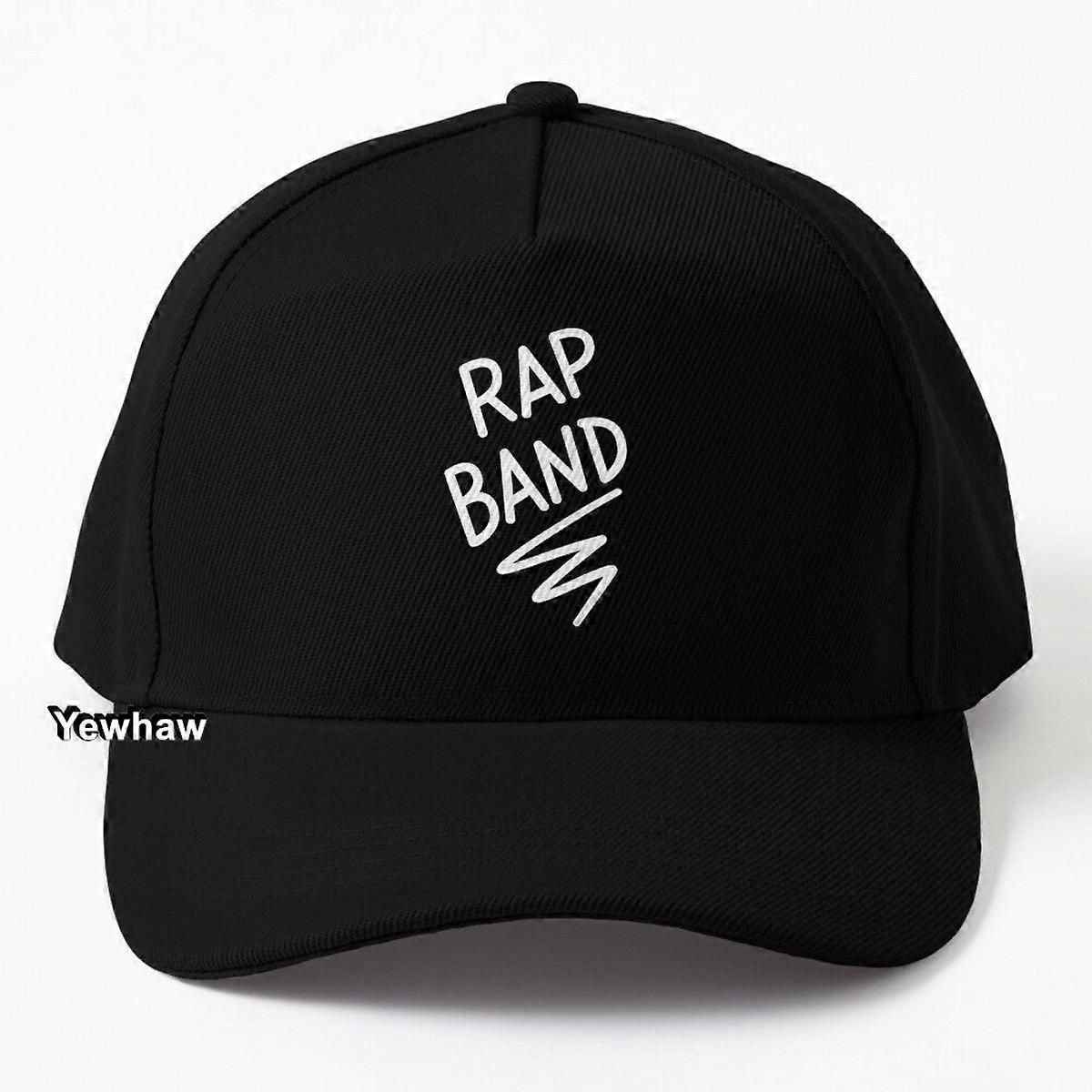 Rap Band Baseball Cap Comic Cartoon