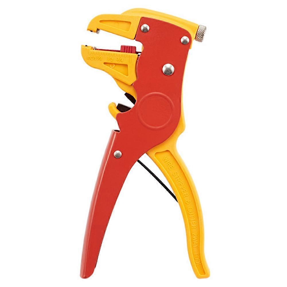 Spring Cable Crimper Convenient Cutters Practical Tool Carbon Steel Portable Multifunctional Wire Strippers