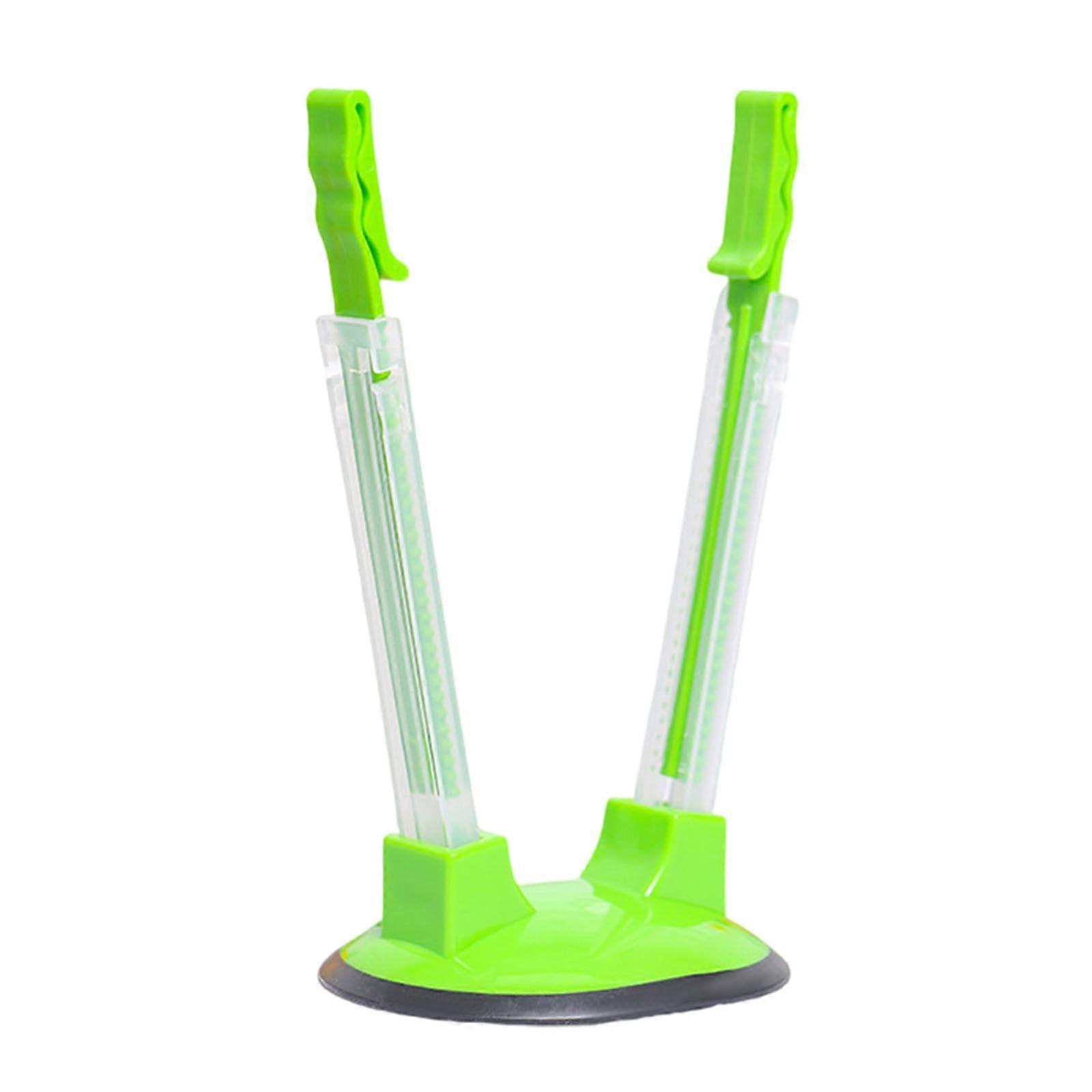 Freezer Bag Holder Adjustable Clip Stand for Hands  Meal Prep and Spill Proof Kitchen Storage