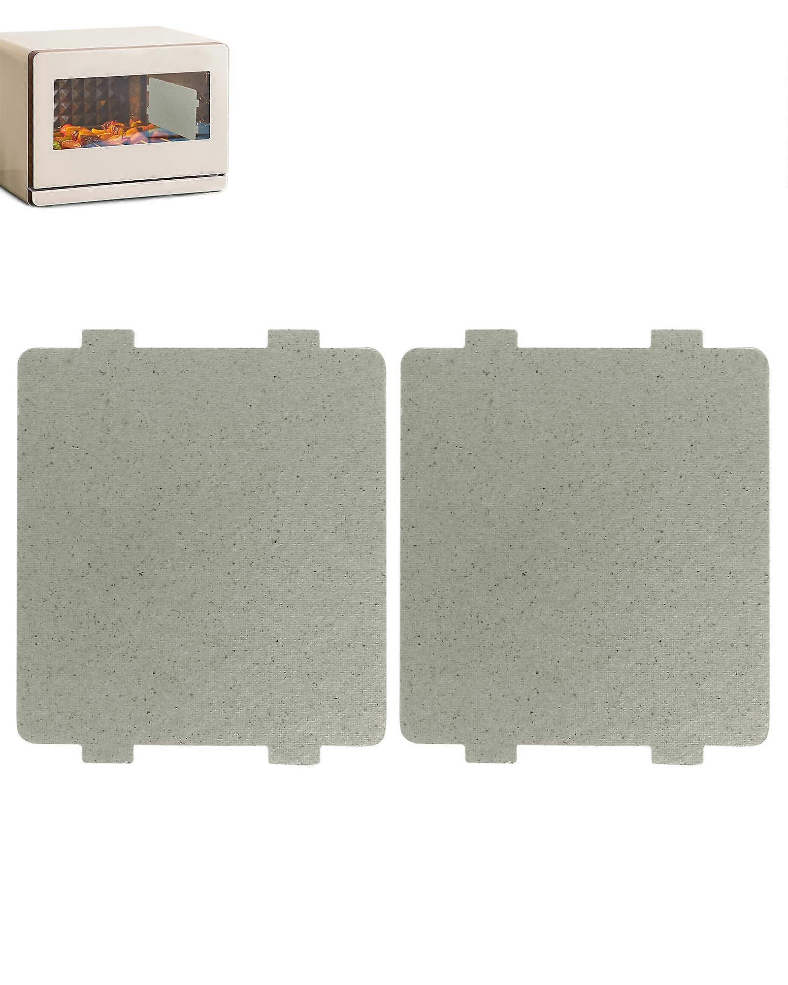 Microwave Waveguide Cover 2 Pack, Universal Mica Sheet 108mm x 99mm, CuttoSize Replacement