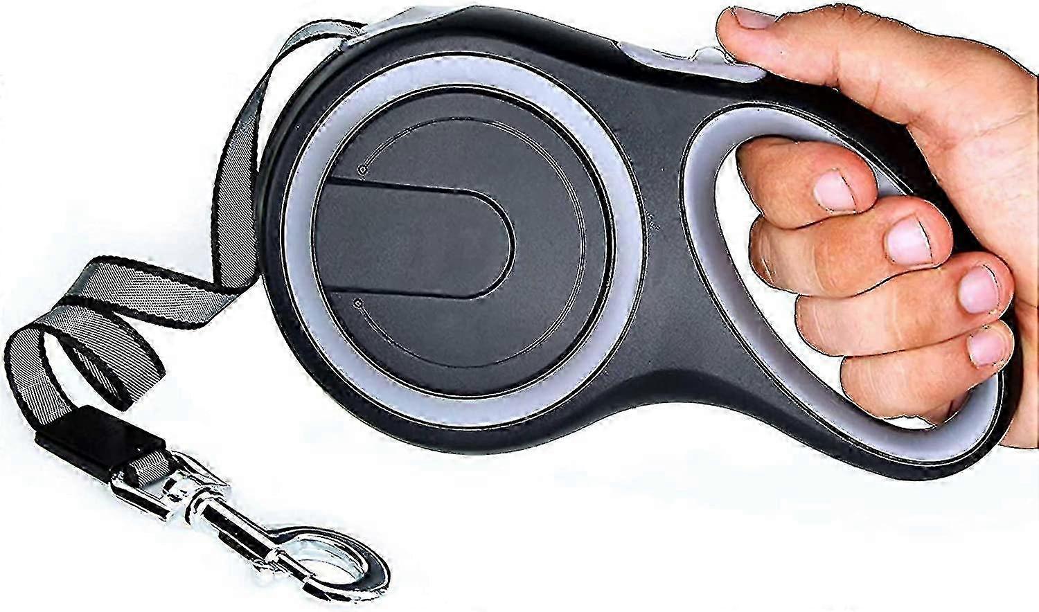 Retractable Dog Leash with Quick Lock, 20KG Strength and Durable Reusable Design
