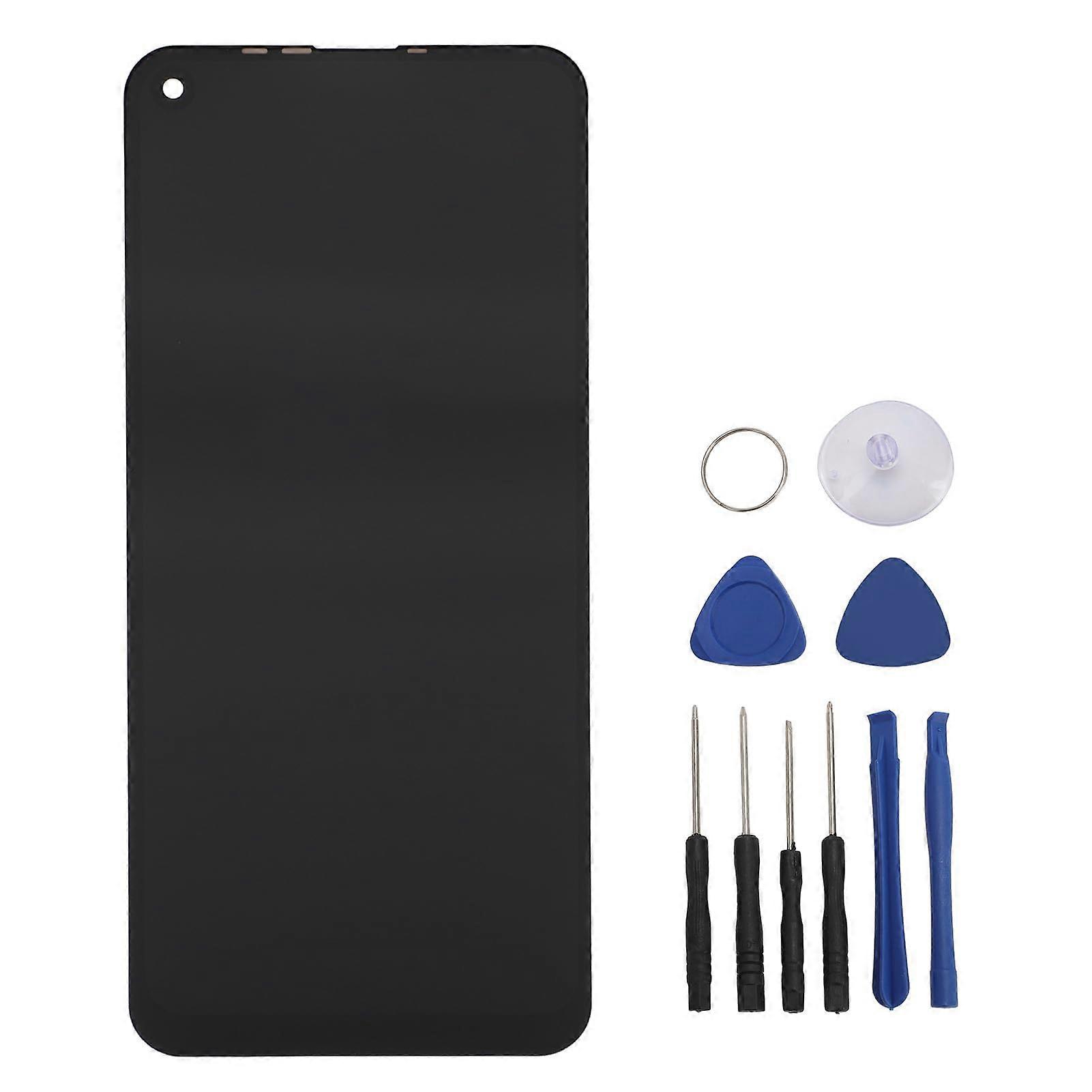 LCD Display and Touch Screen Assembly with Frame and  Tools for Infinix Hot 9 Pro X655