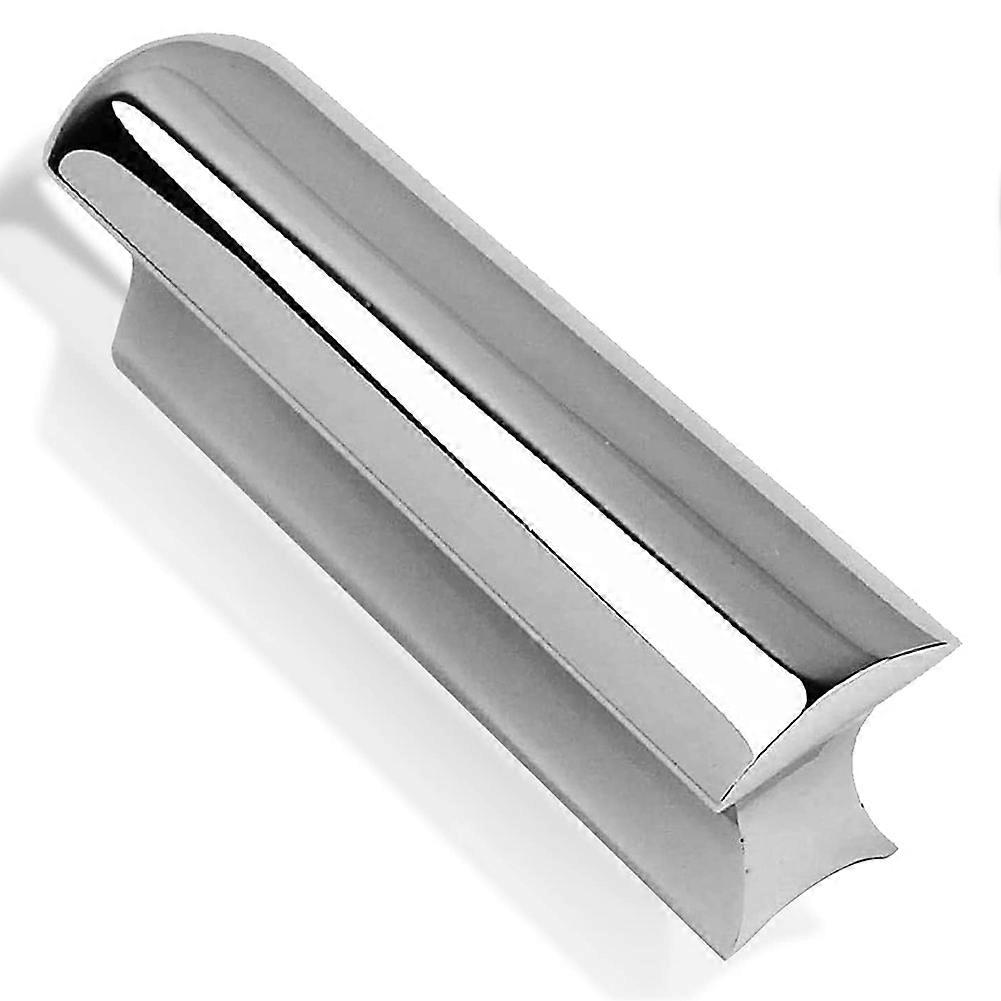 Metal Guitar Slide Dobro Hawaiian Guitar Lap Steel Guitar Bar Slide Electric Guitar Accessories Silver