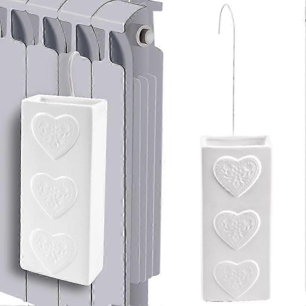 Ceramic Heart-Shaped Humidifier for Elemental Decor