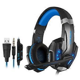 PS4-gamingheadset, Mac-stereo-gamingheadset met microfoon, 3,5 mm-aansluiting met ledverlichting