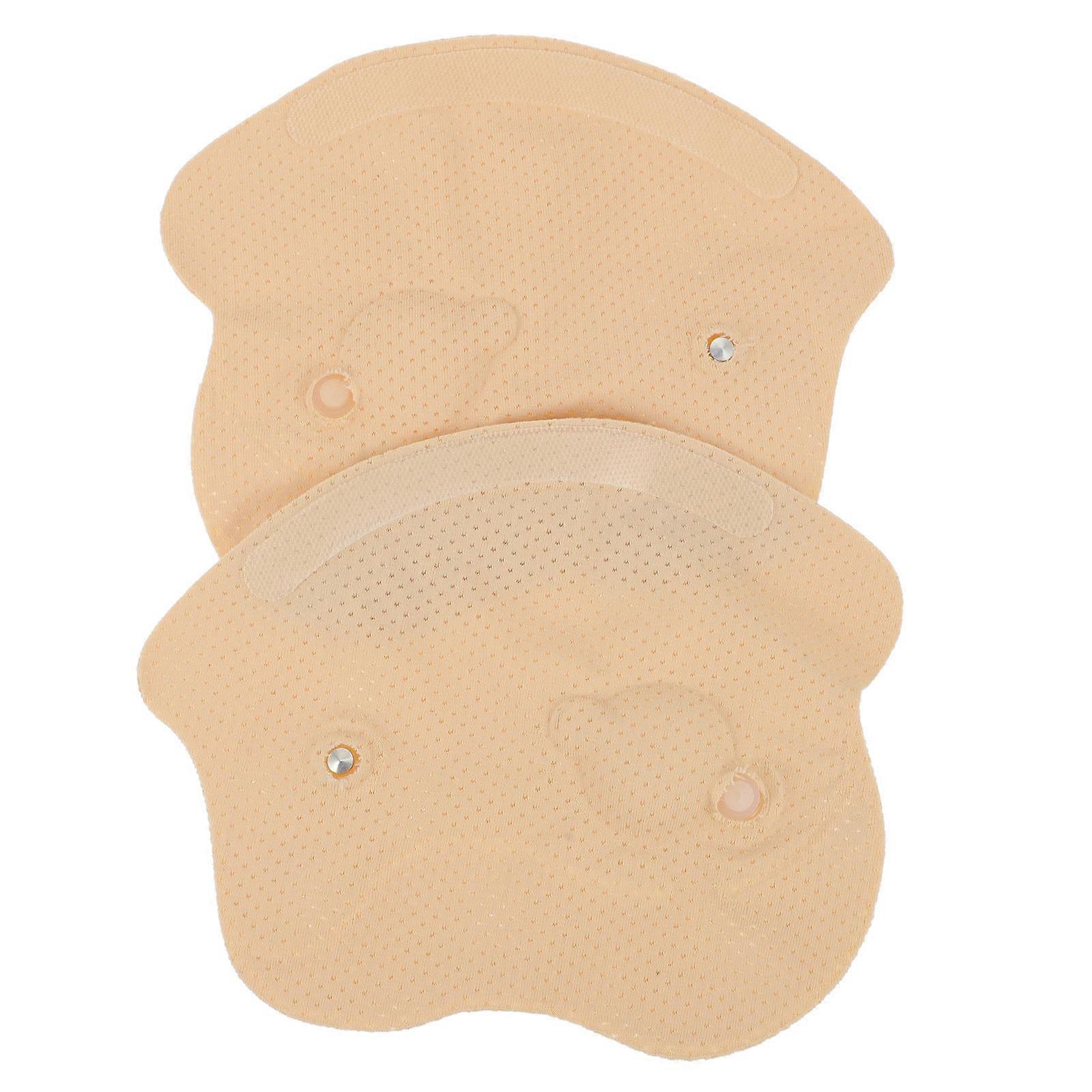 Waterproof Bra Pads Insert for Women Use 1Pair Beige Breathable Push Up