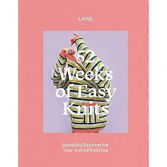 52 weken Easy Knits: prachtige patronen om het hele jaar door te breien