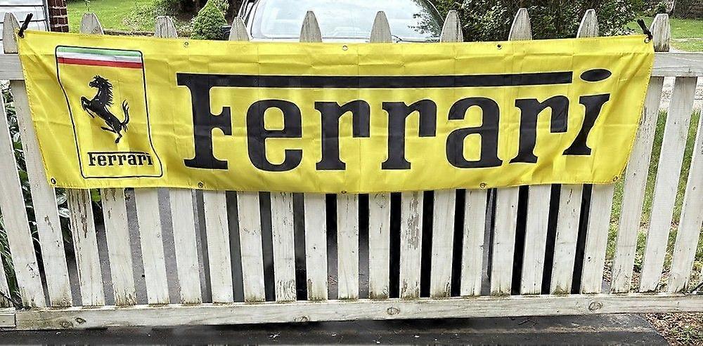 Ferrari Racing Flag Banner HF0717