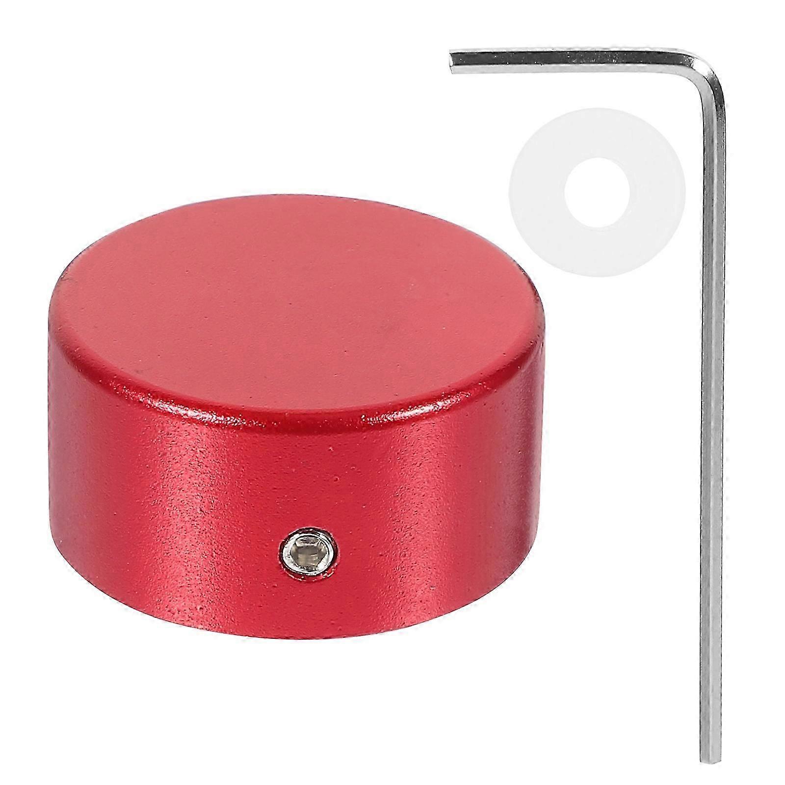 1 Set Electric Guitar Knobs Guitar Control Knobs Rotary Knobs Guitar Effector Foot Caps