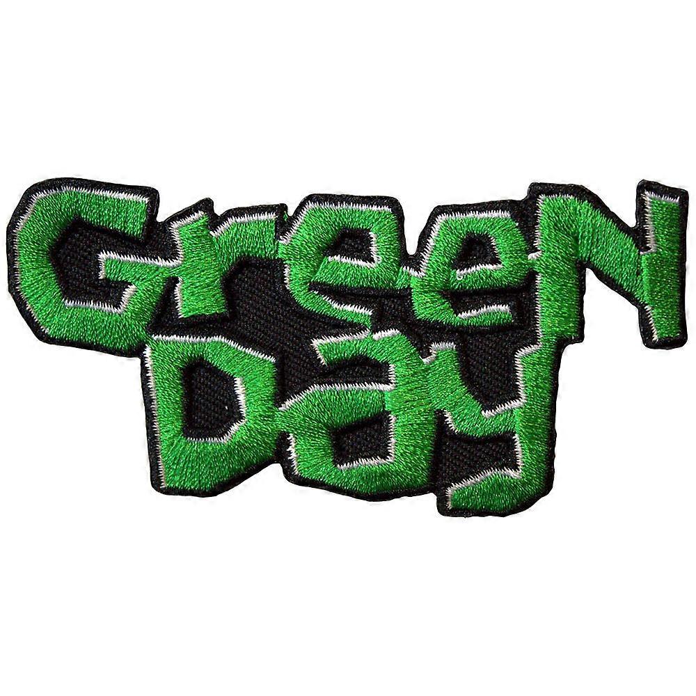 Green Day Kerplunk Logo Stamdard Woven Patch