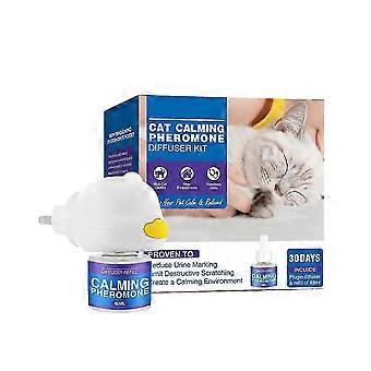 Kit diffuseur de phéromones apaisantes pour animaux de compagnie Motong - Spray anti-stress et anti-anxiété pour chats et chiens