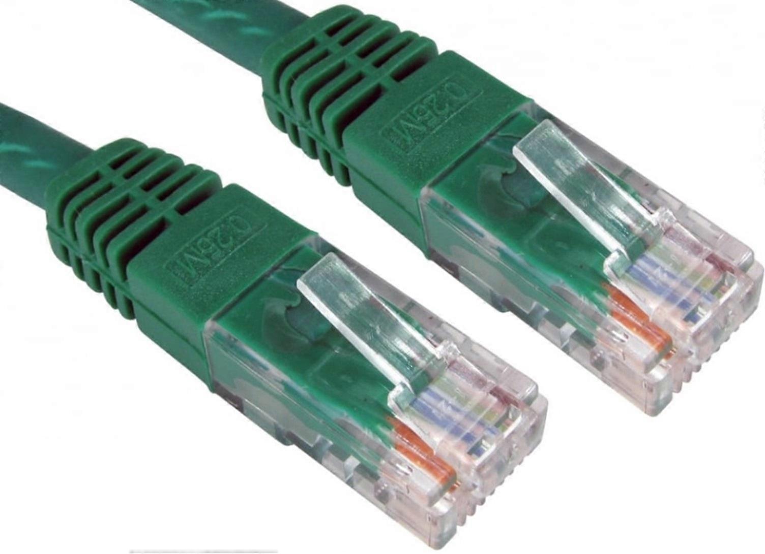 CMS Cables 5m Cat6 Networking Patch Cable - Green