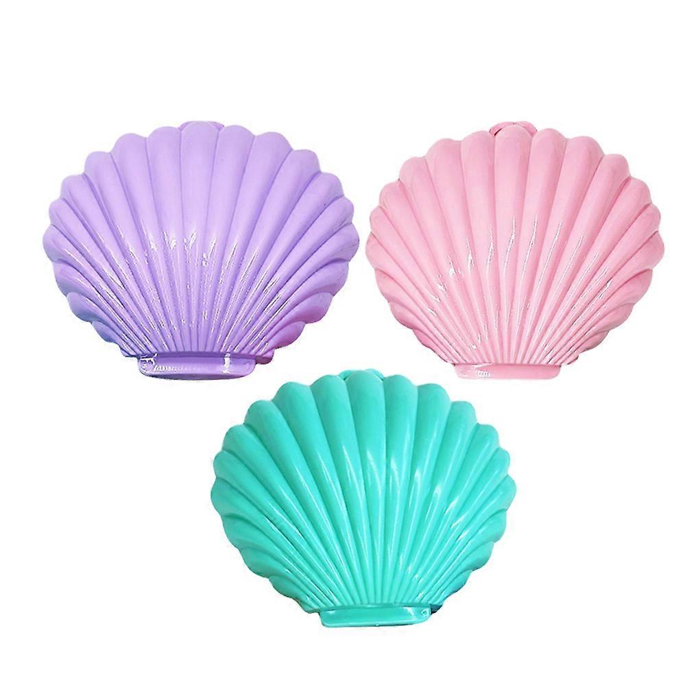 3pcs Versatile Seashell Candy Boxes Decorative Shell Containers Elegant Seashell Candy Boxes Seashell Decorative Box Sea Shells Small Shell Container