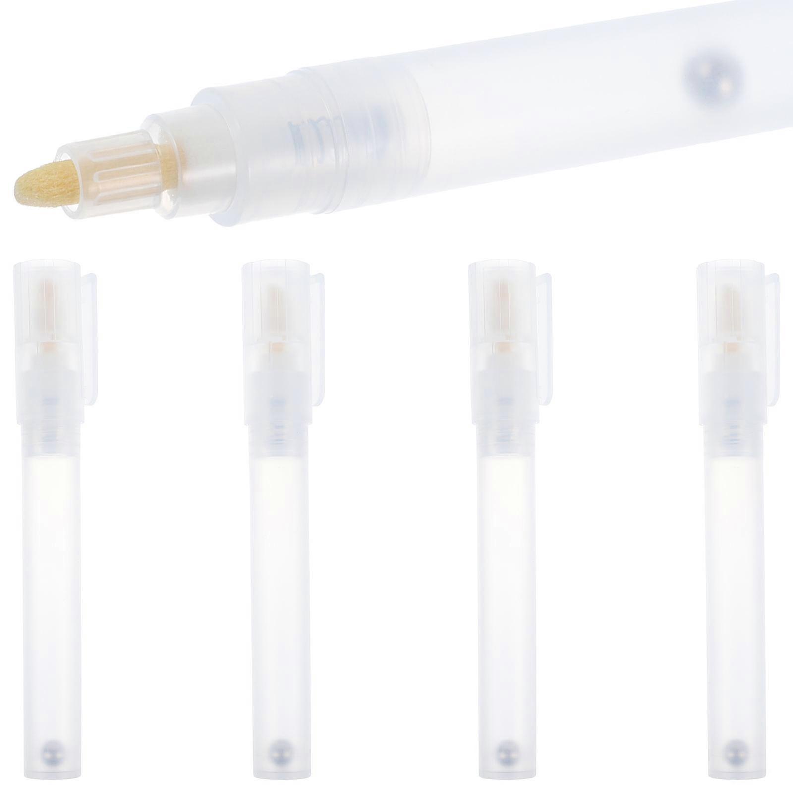 4Pcs Empty Refillable Paint Pen Empty Paint Marker Refillable Paint Markers Empty Graffiti Markers