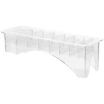 1pc Universal Limit Comb Box Tondeuse électrique Étrier Rangement Étui de coiffure Accessoires de coiffure (8 emplacements)
