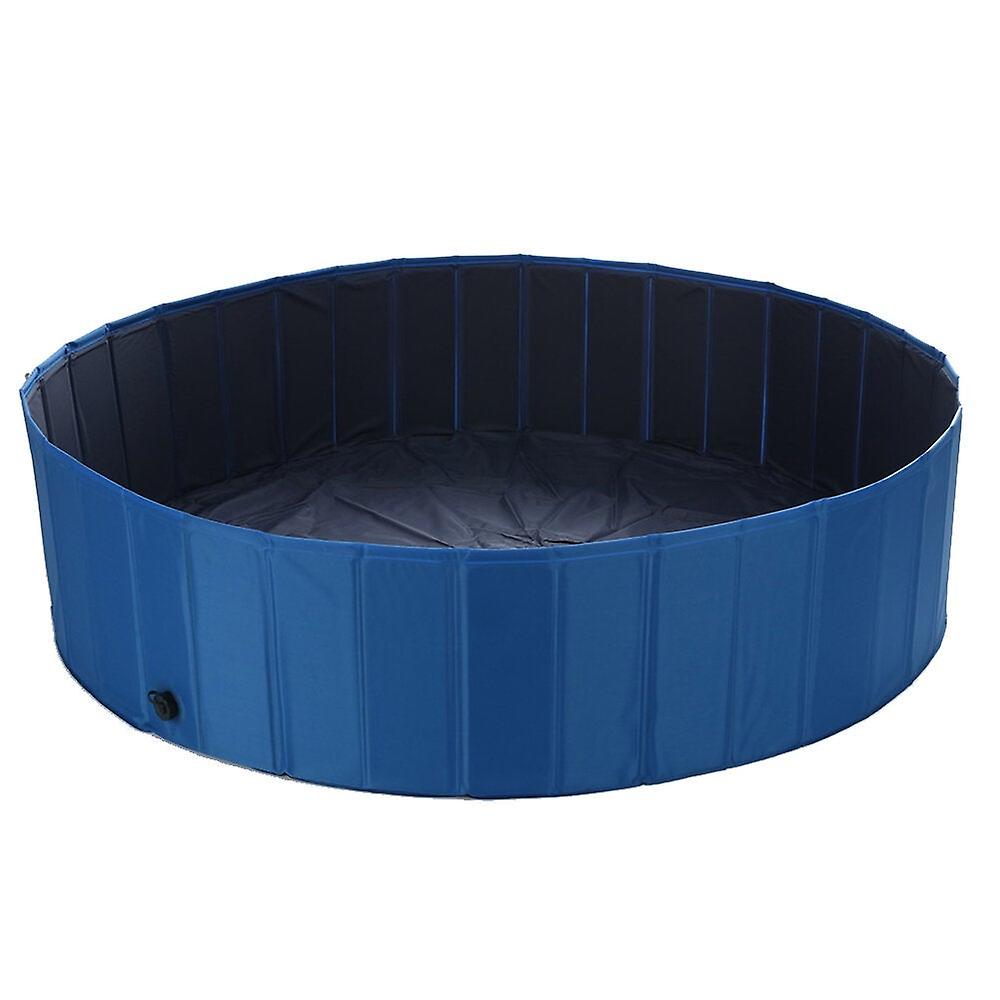 Collapsible Portable Swimming Pool Pvc Material Easily Set-up Drain Safe To Be Touched For Both Pets And Kids