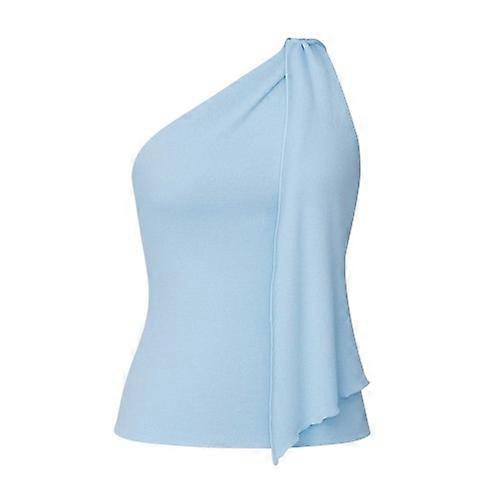 I Saw It First Womens/Ladies Draped One Shoulder Top
