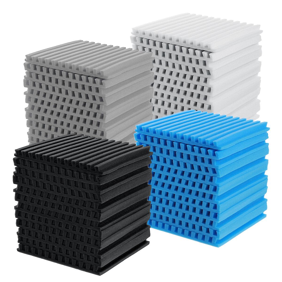 12Pack Sound-absorbing Cotton Soundproof Foam Panels Noise Dampening Sponge