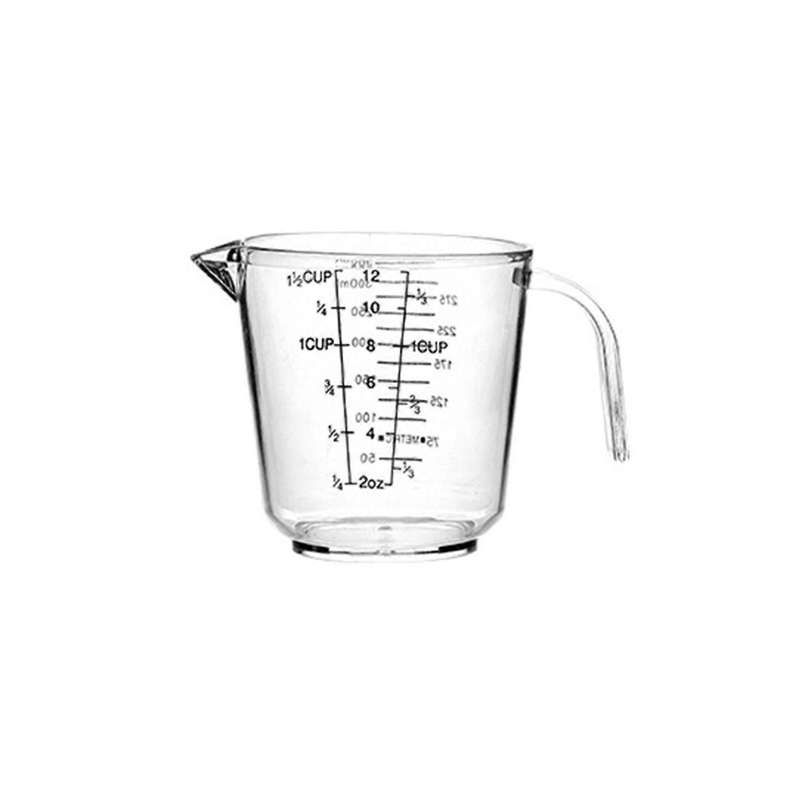 Practical Food-grade Measuring Cup Clear Scale Precise Plastic Measuring Jar for Baking