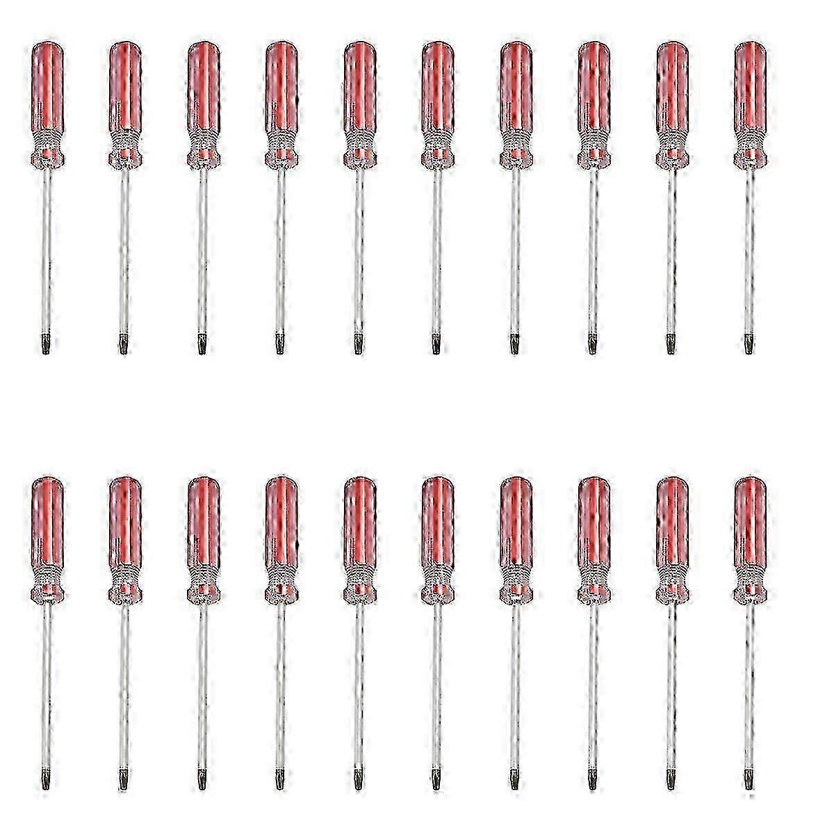 20X Plastic Handle T20 Security Torx Screwdriver Hand Tools RF