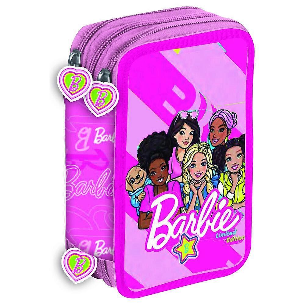 Trousse triple Barbie