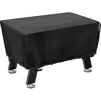 Foosball Table Cover - Table Football Cover Waterproof for Foosball Table Adults, Dustproof Soccer Table Cover Rectangular, Black-Yvan_l4