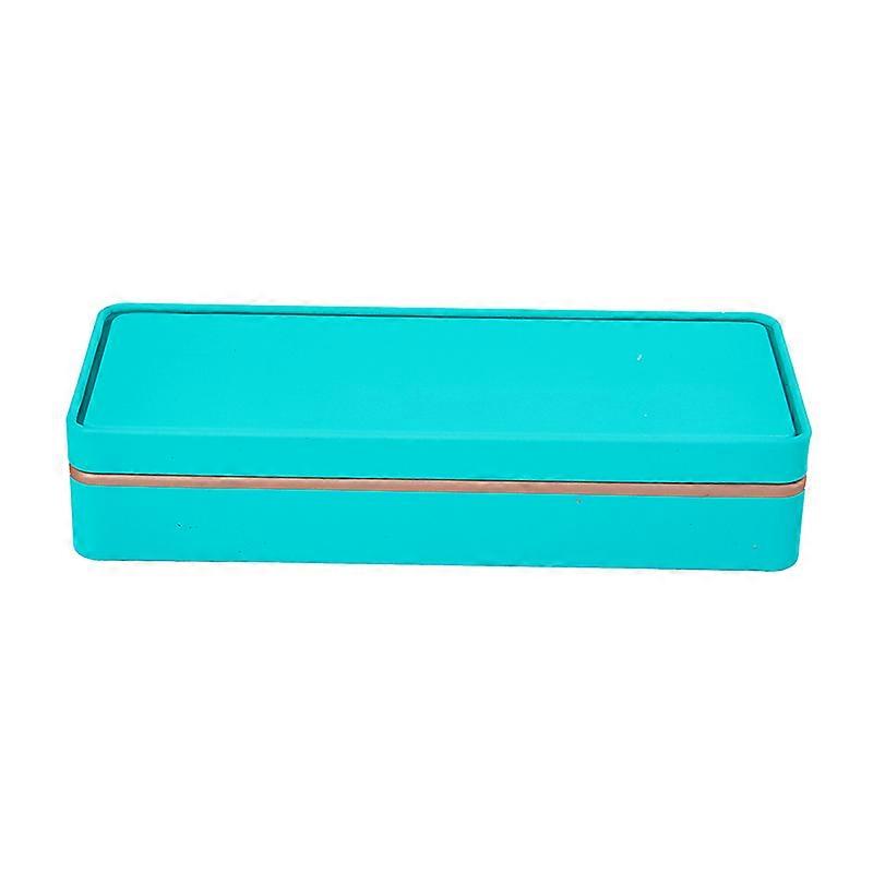 Multicolor Metal Rectangular Storage Box Container with Lid Small Tin Boxes Empty Containers Case Organiser
