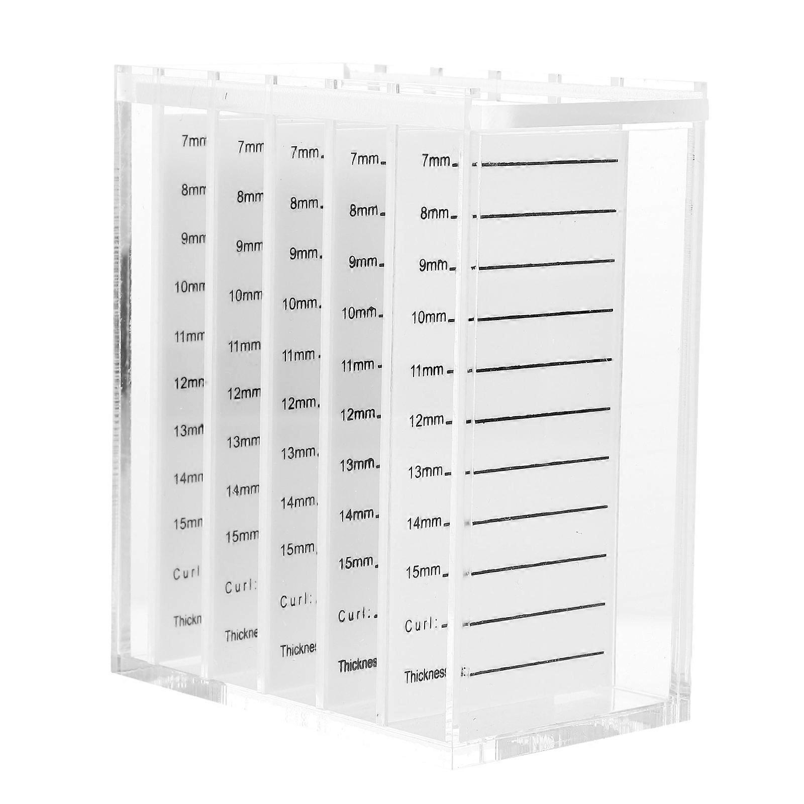 Transparent Lash Box Practical Fake Lash Storage Box Packaging False Lash Box