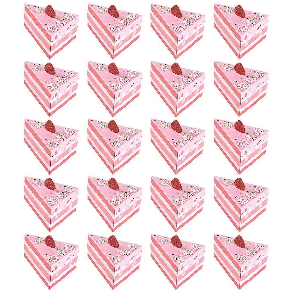 Egg Cake Shape Candy Boxes for Storage 20Pcs Paper Wrapping Gift Boxes