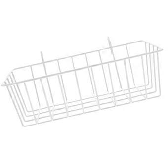 Metal Rabbit Hay Feeder for Hanging Convenient Feeding White